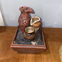 Battery Operated Desktop Or Garden Area Fountain 