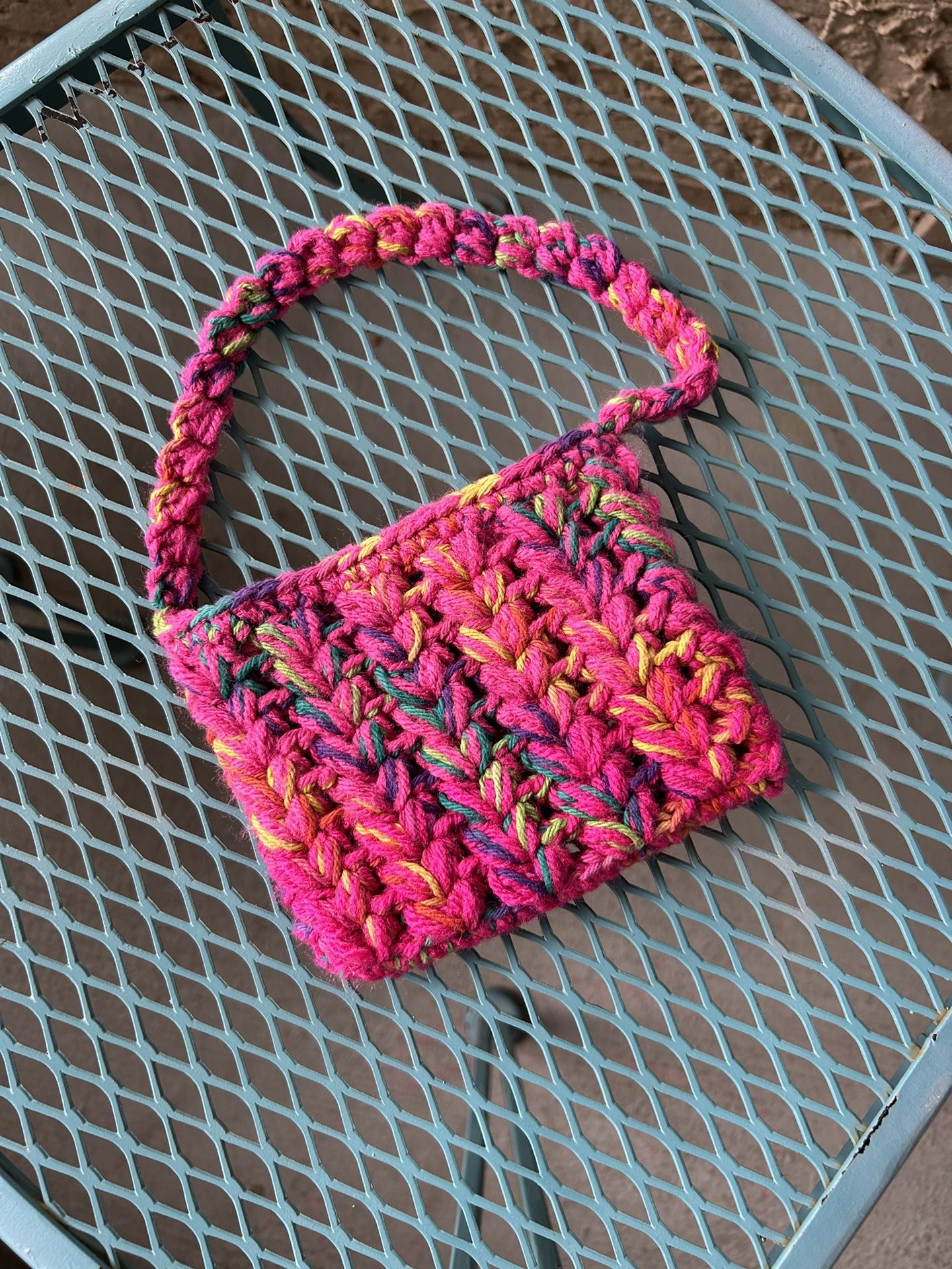 Girl’s Small Crochet Purse 
