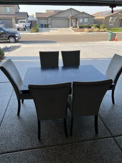 Dining table 6 chairs