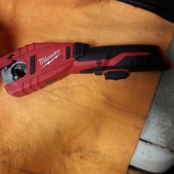 Used Once M12 Milwaukee Copper Tubing Cutter Tool Only,
