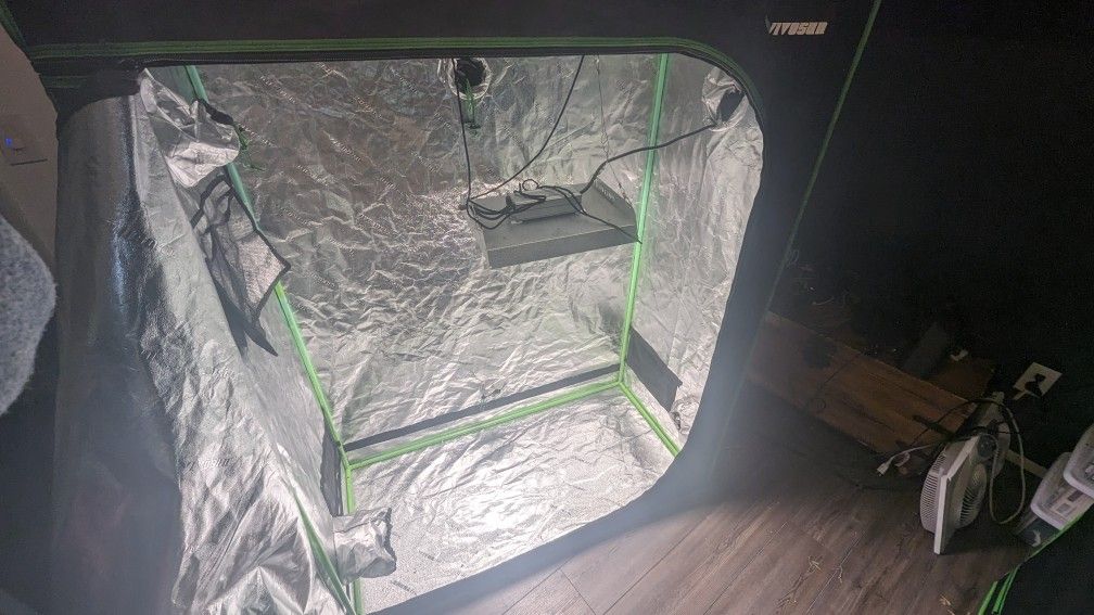 Grow Tent and Light Setup! Start Growing Vegetables Inside!