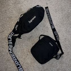Supreme Ss18 Shoulder Bag & Waist Bag