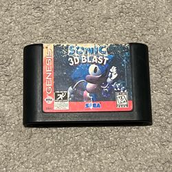 Sonic 3D Blast (Sega Genesis, 1996) Cartridge Only Tested
