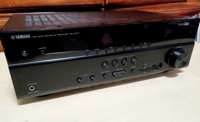 Yamaha RX-V377 5.1 Channel Home Theater AV Receiver HDMI 4K Pass-Through – Tested – No Remote