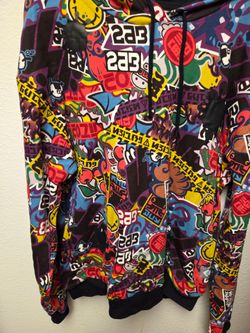 Nintendo New York Exclusive Splatoon Crossing Graffiti Hoodie NWT Paint Splat. Size XL
