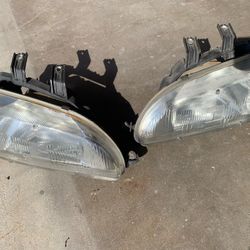 OEM Stanley Glass Civic Headlights 