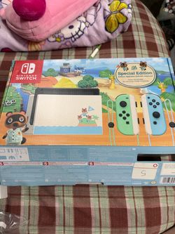 Nintendo Switch Animal Crossing Special Edition