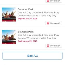 Belmont Park Unlimited Play And Ride Pass 