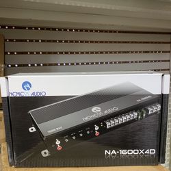 NEMESIS AUDIO 4 CHANNEL AMPLIFIER 
