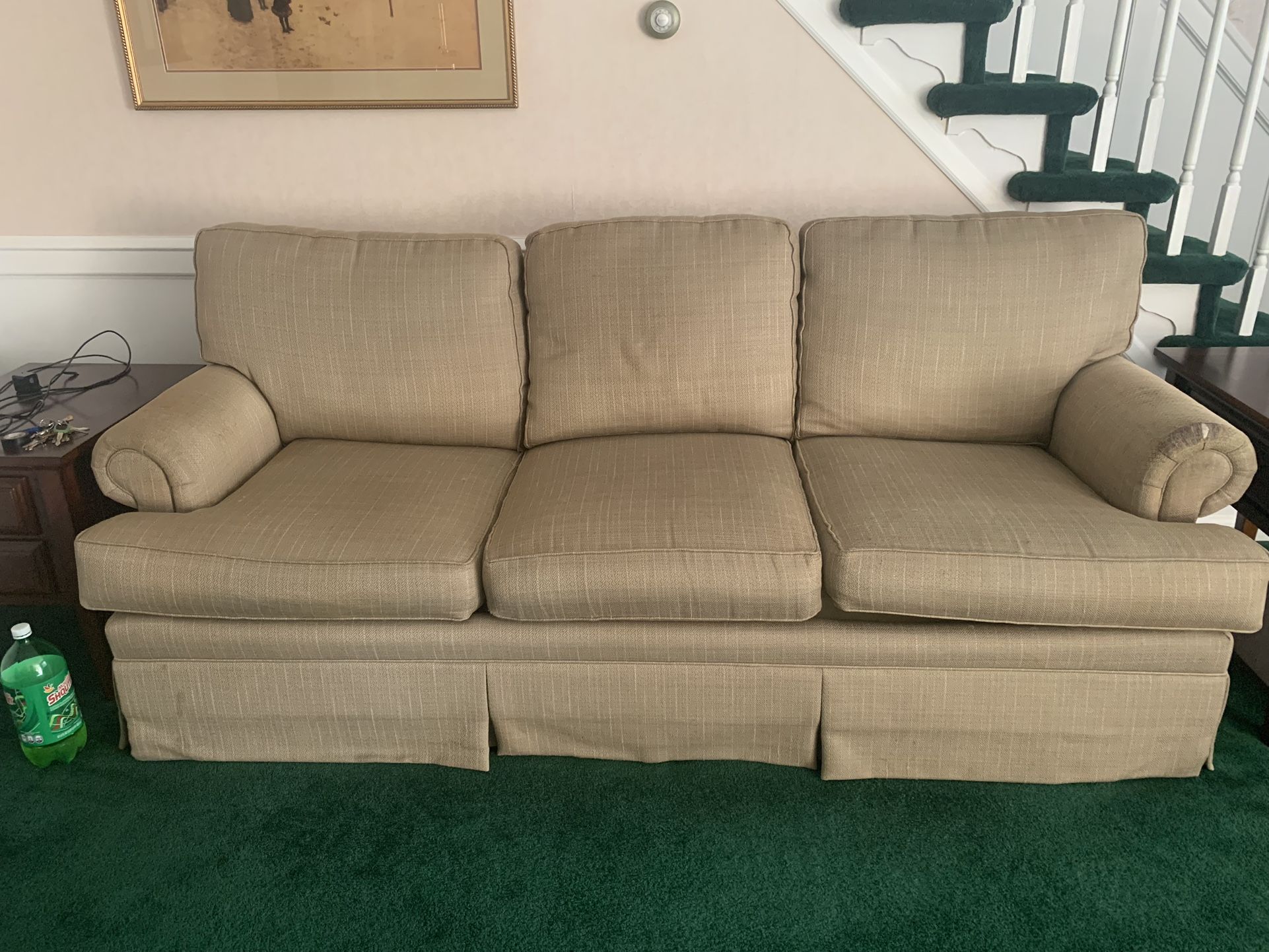 Thomasville Sofa And Love Seat Set