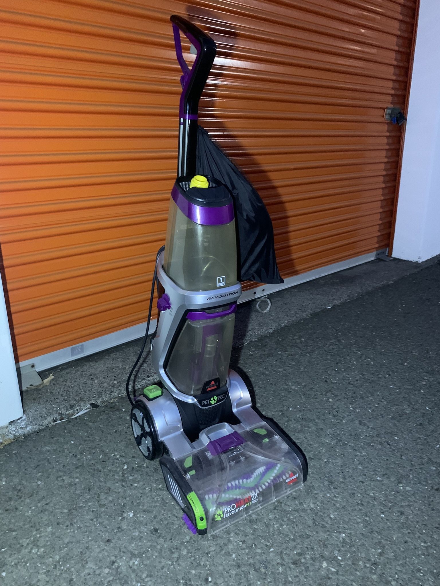 BISSELL ProHeat 2X Revolution Pet Pro Plus Upright Deep Cleaner - Purple