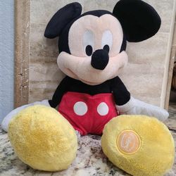 Authentic Mickey Mouse Collectible With Disney Exclusive Patch