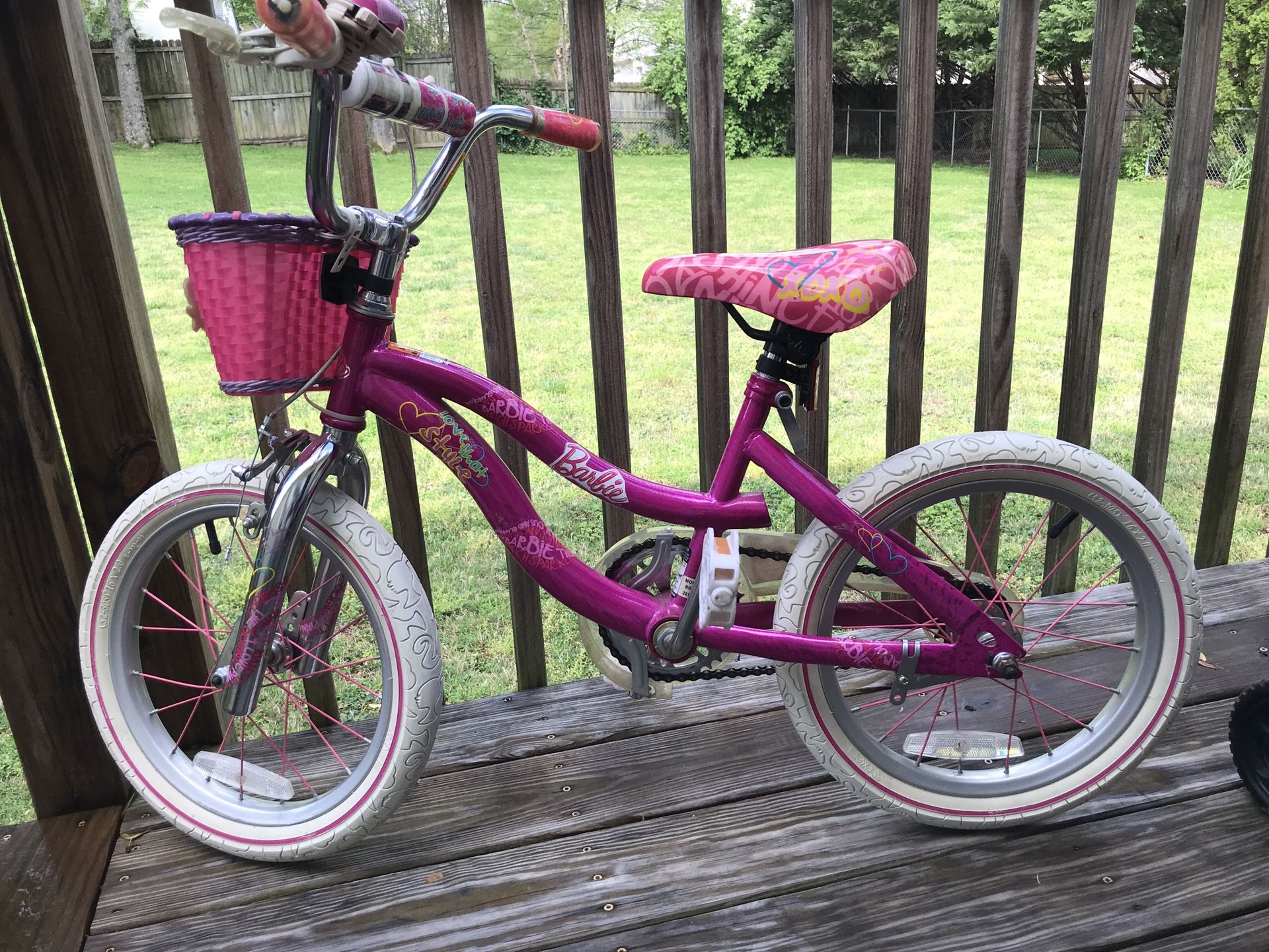 girls bike 16 in.