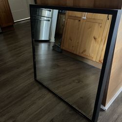 Black Square Mirror 