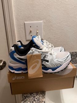 ASICS GEL-Kayano 14 White/Blue – Men’s Size 9.5