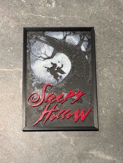 Sleepy Hollow 3D Printed magnet