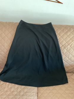 Long black skirt