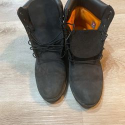 Black Timberland Boots