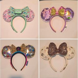 ✨ HUGE Authentic Disney Mickey & Minnie Ear Collection – 36 Pairs! ✨