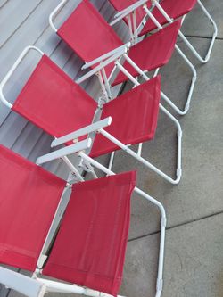 High Beach chair $10 each,beach umbrella $10 each