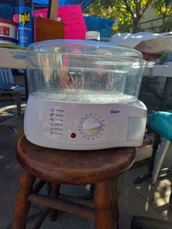 • Oster Double-Tier Food Steamer with Timer