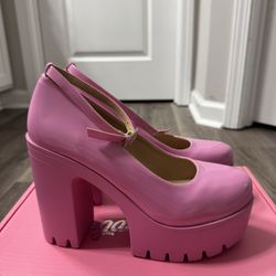 Pink Platform Heels