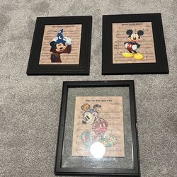 Mickey Mouse wall decor
