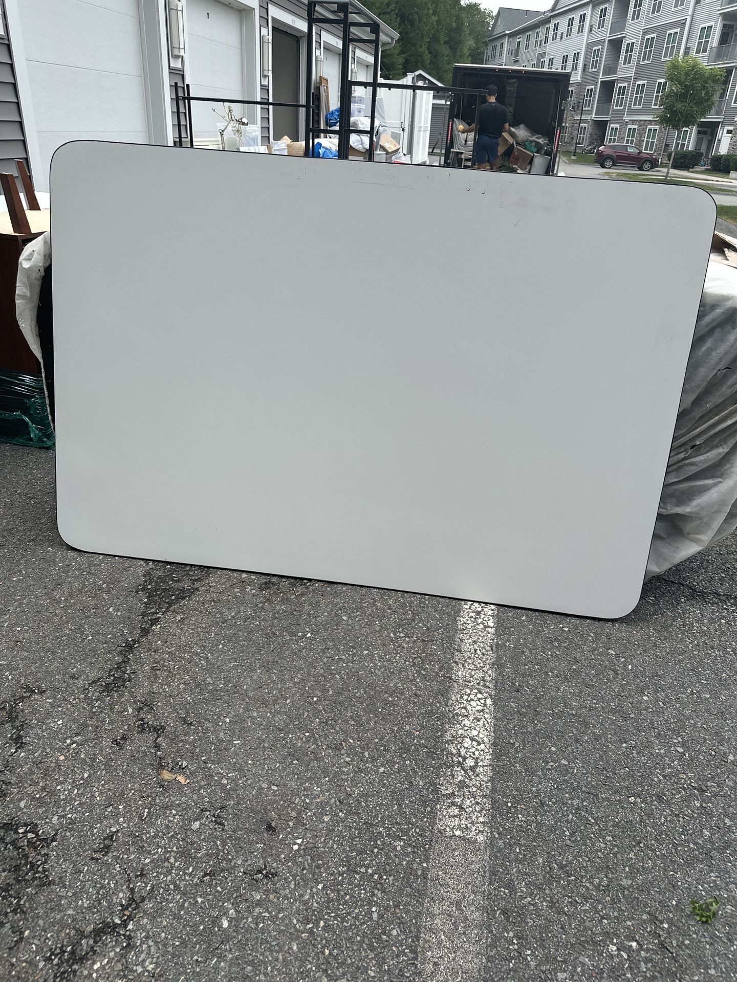 Large Magnetic Whiteboard – Metal Frame – Office or Home