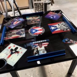 Custom Puerto Rican Theme Domino Table