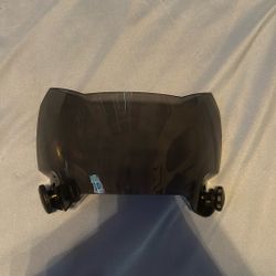 smoked out shock visor for helmet
