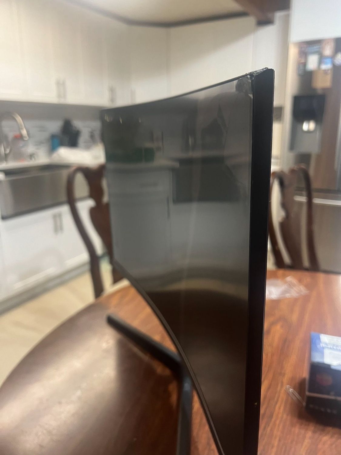 Damaged Curved Gaming Montior