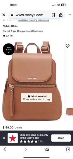 calvin klein backpack