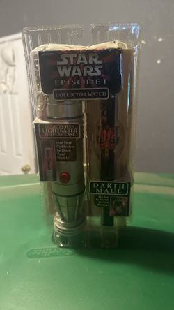 1999 Starts Wars Darth Maul Watch !!