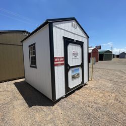 8x10 shed - tools - garden - backyard