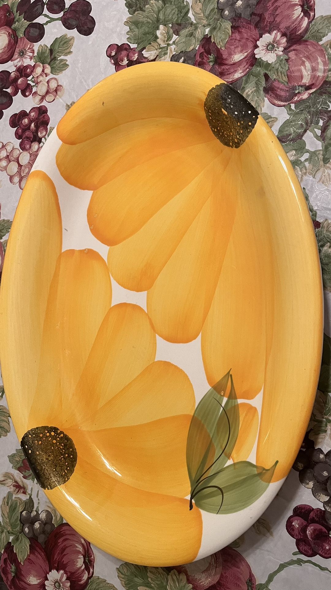 The 1970’s Design Oval Platter