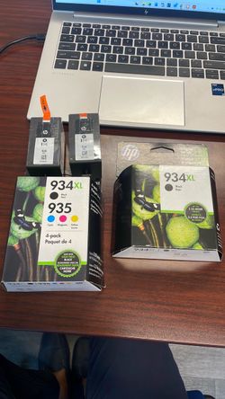 Original HP 934XL cartridges
