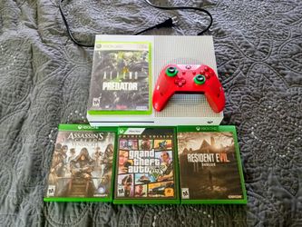 Xbox One S system complete with games