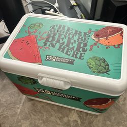 Coleman Steel Belted 54 QT Cooler BRAND NEW!