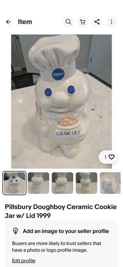 Pillsbury doughboy cookie jar