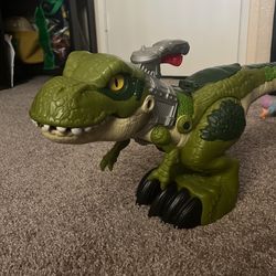 Imaginex Green tyranosaurus Rex