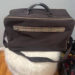 Burberry Fragrance Tote Duffle Overnight Bag 