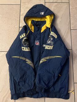 Vintage Pro Line Authentic Starter San Diego Chargers NFL Football Jacket Sz L