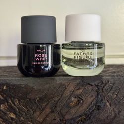 New Phlur Perfume Minis (Rose Whip & Father Figure)