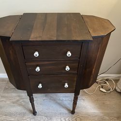 Vintage Martha Washington Sewing Cabinet 