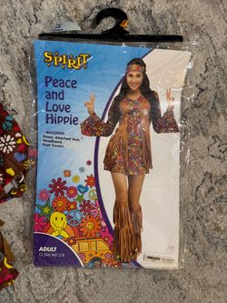 Hippie Halloween Costume Women’s sz. Sm/Med