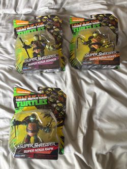 Teenage mutant ninja turtle action figures