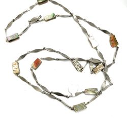 Long 48” Abalone Necklace