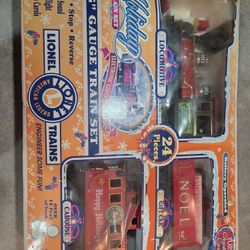 Lionel Trains holiday train set model 62134