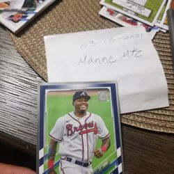 Cristian pache Topps Cards Baseball 2021