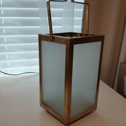Frosted Glass Lantern (Five Available)